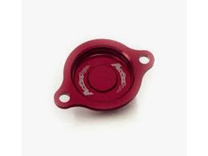 ACCEL Kryt olejového filtra Honda CRF 250R '18-20, CRF 450R '17-20, CRF 450RX '17-19 červený