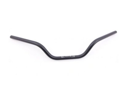 ACCEL Riadidlá hliníkové s Hrazdou Pit Bike „M” – čierne (šírka 680 mm, výška 190 mm)