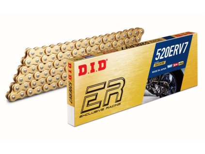 DID Reťaz 520ERV7 zlatá X-Ring