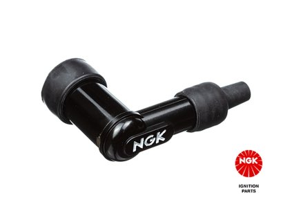 NGK Fajka sviečky (8349) – uhlová 90°, čierna