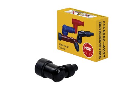 NGK Fajka sviečky (8351) – uhlová 90°, čierna