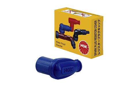 NGK Fajka sviečky (8308) – silikónová, modrá, vodoodolná