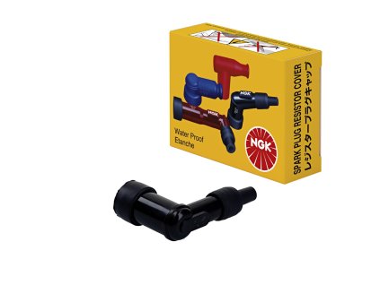 NGK Fajka sviečky (8231) – uhlová 90°, červená