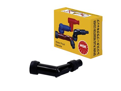 NGK Fajka sviečky (8913) – uhlová 120°, čierna