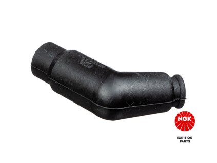 NGK Fajka sviečky gumová (7744) – uhlová 120°, čierna