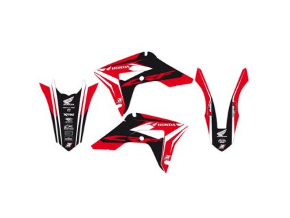 BLACKBIRD Sada polepov Honda CRF 250R '22-'24, CRF 450R '21-'24 Dream 4 červená/čierna/biela