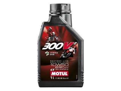 MOTUL Motorový olej 4T 300V² Fl Road / Off Road Factory Line Racing 10W-50 syntetický 1 L