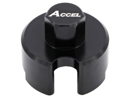 ACCEL Kľúč na Servis predných tlmičov WP 4CS – na Rozoberanie hornej matice – KTM SX 125–250, SXF 250–450 (15–16), Husqvarna TE / FE (14–16), TC / FC (15–16)