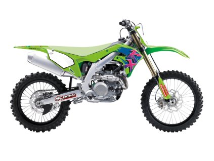 BLACKBIRD Sada polepov Kawasaki KX 250F '21-'23, KX 450F '19-'24 Retro