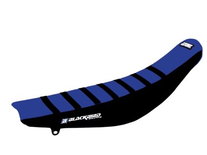 BLACKBIRD Poťah sedla Yamaha YZ 450F '10-'13 Zebra čierny/modrý