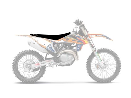BLACKBIRD Poťah sedla KTM SX-SXF '19-'22, EXC '20-'23 Zebra 2023