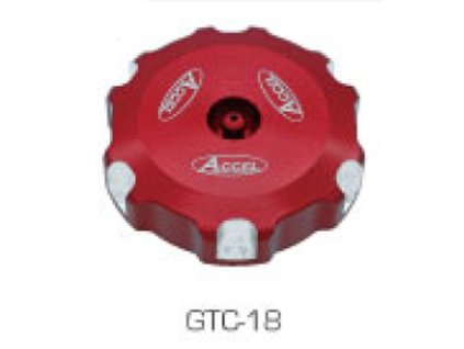 ACCEL Zátka palivovej nádrže Honda CRF 450R (21–23), CRF 250R (22–23) – červená