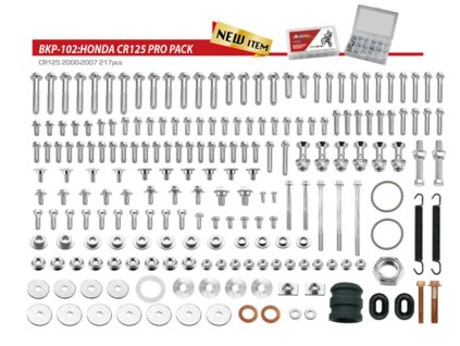 ACCEL Sada skrutiek Pro Pack Factory 2T – veľká Honda CR 125 (00–07)