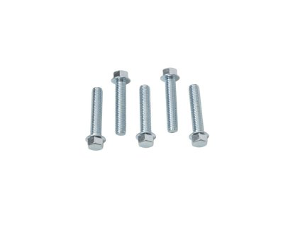 ACCEL Prírubová skrutka M6 × 30 mm s Plochou hlavou – bez označenia (5 ks)