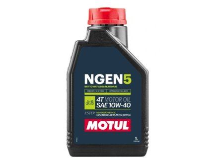 MOTUL Motorový olej Ngen 5 4T 10W40 – polosyntetický 1 L