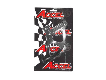 ACCEL Kryt zadného brzdového kotúča Husqvarna TE / FE '22-'24, Gas Gas EC 250 / 300 '21-'23, EC 250 F / 350 F '21-'24 čierny