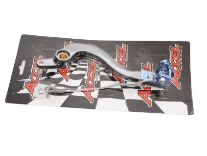 ACCEL Zadný brzdový pedál Yamaha YZF 250 '24 YZF 450 '23-'24, WRF 450 '24 modrý