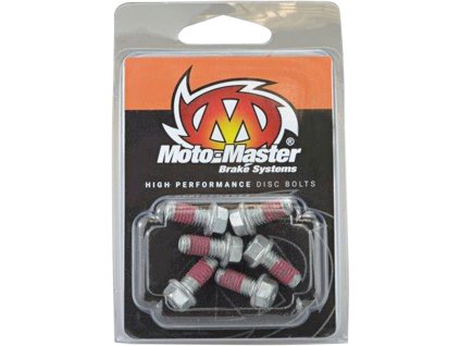 MOTO-MASTER Skrutky brzdového kotúča zadné / predné M6 × 13 mm – 6 ks KTM / Husqvarna / Beta / GasGas