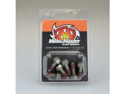 MOTO-MASTER Skrutky brzdového kotúča zadné / predné M6 × 16 mm – 6 ks GasGas / Honda / Husaberg / KTM / TM Racing