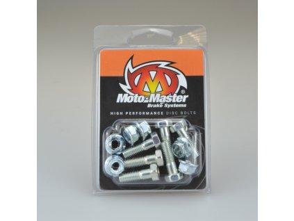 MOTO-MASTER Skrutky brzdového kotúča zadné / predné M6 × 19 mm – 6 ks Honda CRF, KTM, TM Racing