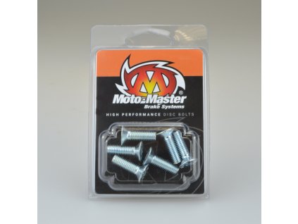 MOTO-MASTER Skrutky brzdového kotúča zadné / predné M6 × 20 mm – 6 ks Kawasaki / Suzuki / Yamaha