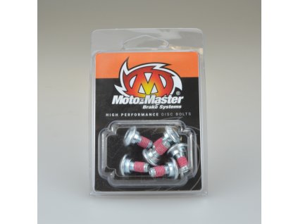 MOTO-MASTER Skrutky brzdového kotúča zadné / predné M6 × 13 mm – 6 ks Kawasaki / Suzuki