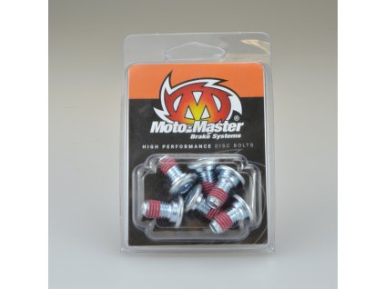 MOTO-MASTER Skrutky brzdového kotúča zadné / predné M8 × 15 mm – 6 ks Sherco / Kawasaki / Suzuki