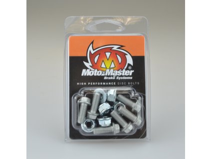 MOTO-MASTER Skrutky brzdového kotúča zadné / predné M6 × 16 mm – 6 ks Husqvarna / KTM / TM Racing