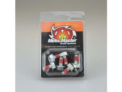 MOTO-MASTER Skrutky brzdového kotúča zadné / predné M6 × 12 mm – 6 ks TM Racing / Yamaha