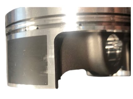 CYLINDER WORKS Sada valca s piestom a tesneniami Kawasaki KX 250F '09 – 77 mm, drobné škrabance na pieste