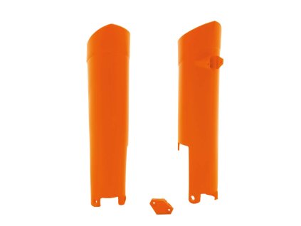 RTECH Kryty tlmičov KTM SX 125-250, SXF 250-505, EXC/EXCF 125-530, Gas Gas MC/Ec/Fsr 125-300 OEM oranžové