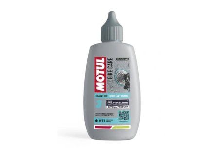 MOTUL Bike Care Chain Lube Wet Road – olej na bicyklovú reťaz 100 ml