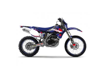 BLACKBIRD Sada polepov Yamaha WR 250F '07-'14, WR 450F '07-'11 Dream 5 modrá/čierna