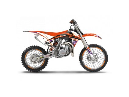 BLACKBIRD Sada polepov KTM SX 85 '13-'17 Dream 5 oranžová/čierna