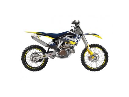BLACKBIRD Sada polepov Husqvarna FC/TC '14-'15, TE/FE '14-'16 Dream 5 modrá/žltá