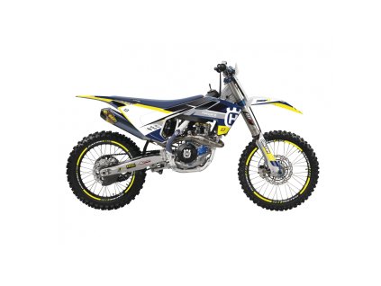 BLACKBIRD Sada polepov Husqvarna FC/TC '16-'18, TE/FE '17-'19 Dream 5 modrá/žltá