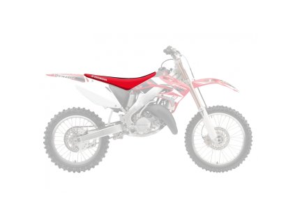 BLACKBIRD Kompletné sedlo Honda CR 125/250 '02-'07; CRF 450R '02-'04 Standard Double Grip 3 červené