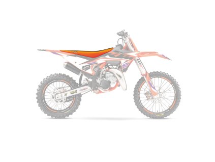 BLACKBIRD Poťah sedla KTM SX 85 '25 Double Grip oranžový