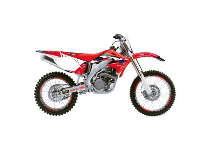 BLACKBIRD Sada polepov Honda CRF 450R '02-'04 Dream 5 červená/čierna