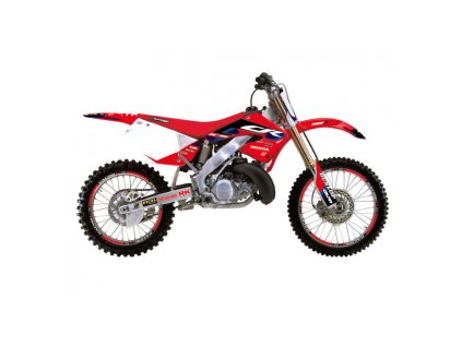 BLACKBIRD Sada polepov Honda CR 125R '00-'01, CR 250R '00-'01 Dream 5 červená/čierna