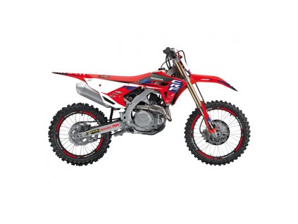 BLACKBIRD Sada polepov Honda CRF 250R '22-'24, CRF 450R '21-'24 Dream 5 červená/čierna/biela