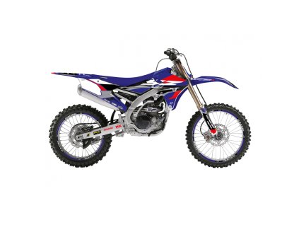 BLACKBIRD Sada polepov Yamaha YZ 250F '14-'18, YZ 450F '14-'17 Dream 5 modrá/čierna