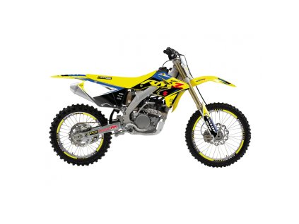 BLACKBIRD Sada polepov Suzuki RMZ 250 '07-'09 Dream 5 žltá/modrá