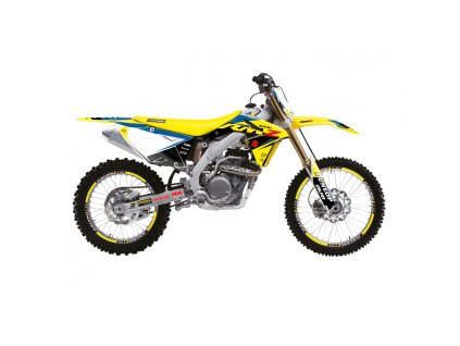 BLACKBIRD Sada polepov Suzuki RMZ 450 '08-'17 Dream 5 modrá/žltá/čierna