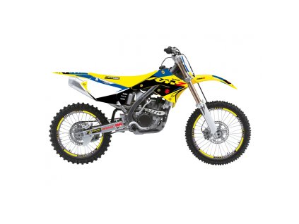 BLACKBIRD Sada polepov Suzuki RMZ 250 '04-'06 Dream 5 modrá/žltá/čierna