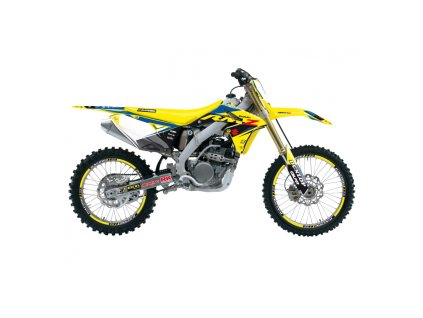 BLACKBIRD Sada polepov Suzuki RMZ 250 '10-'18 Dream 5 modrá/žltá/čierna
