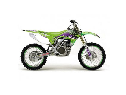 BLACKBIRD Sada polepov Kawasaki KX 250F '04-'05 Dream 5 zelená/čierna