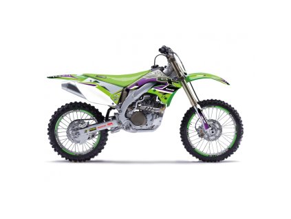 BLACKBIRD Sada polepov Kawasaki KX 450F '06-'08 Dream 5 zelená/čierna
