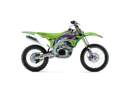 BLACKBIRD Sada polepov Kawasaki KX 450F '09-'11 Dream 5 zelená/čierna