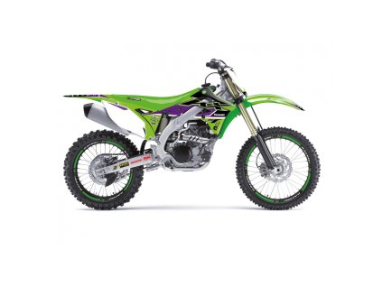BLACKBIRD Sada polepov Kawasaki KX 450F '12-'15 Dream 5 zelená/čierna